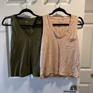 Madewell tank tops (both included)